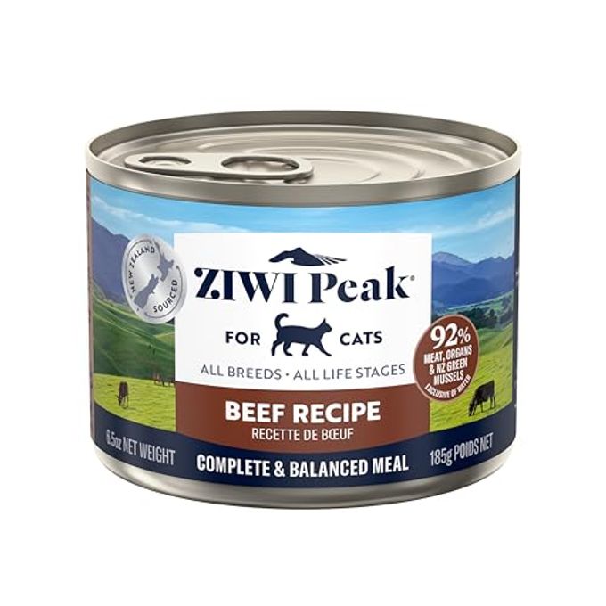 rayihni Peak Wet Cat Food  All Natural, High Protein, Grain Free, Limited Ingredient, With Superfoods (Beef, Case Of 12, 6.5Oz Cans) - Image 4