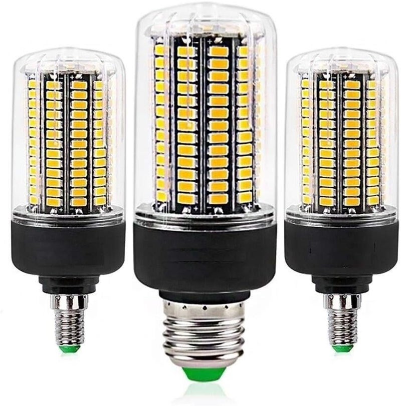 مصابيح ذات جهد واسع 2 قطعة E27 E14 SMD5736 تيار متردد 110 فولت لمبات LED، 3.5 واط 5 واط 7 واط 9 واط 12 واط 15 واط 20 واط IC ذكي بدون وميض لمبة LED ذرة لغرفة المعيشة والمصابيح المنزلية - Image 1