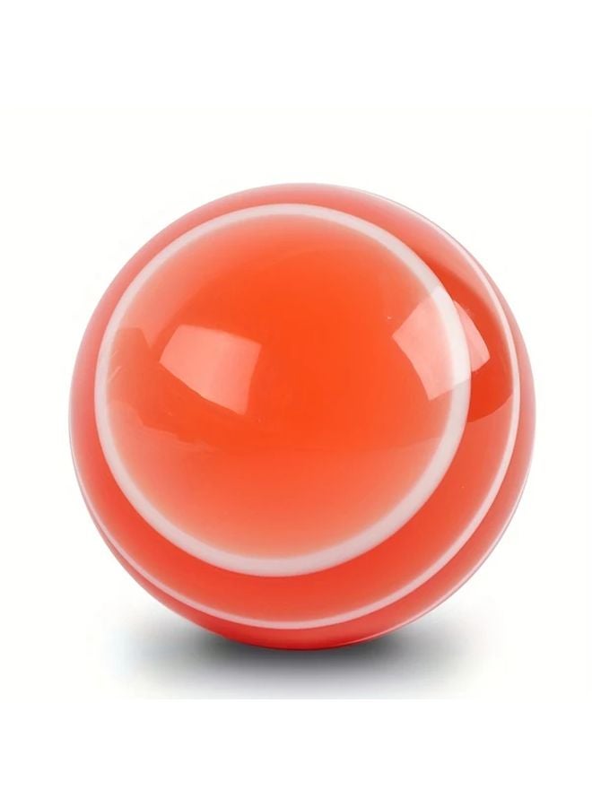 Red Striped Acrylic Gear Knob Universal 4 5 6 Speed With 3 Adapters M10 M8 - Image 4