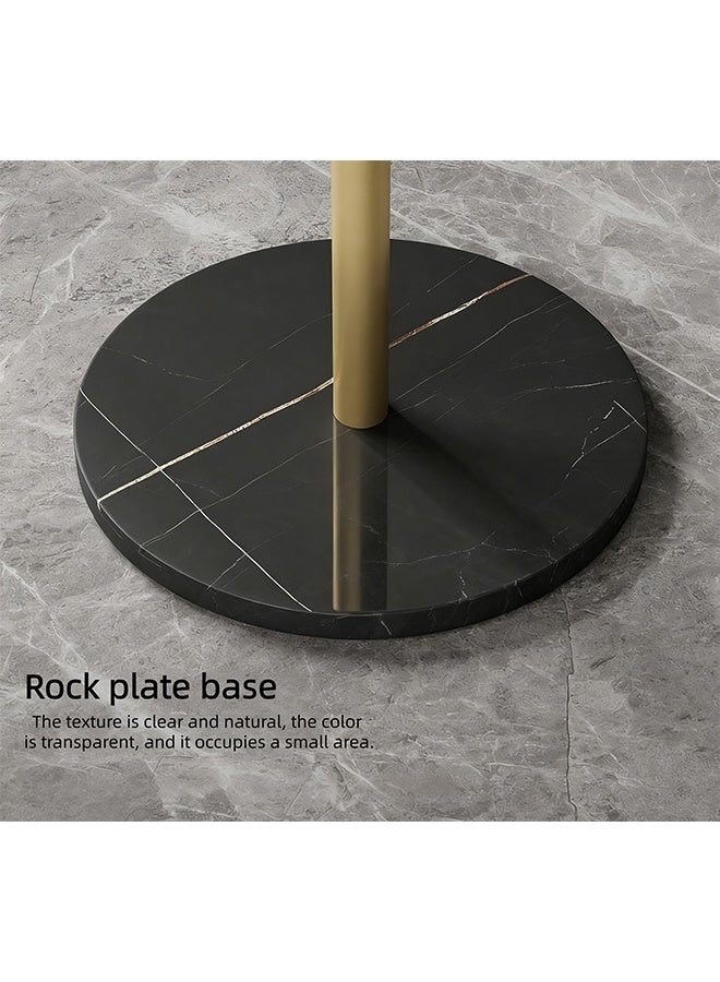 ملابس شجرة, القاعة, القبعة القاعة, الفولاذ المقاوم للصدأ معطف رف, أرضية-Tanding ملابس بسيطة, غرفة النوم التخزين المنزلي, بسيطة وحديثة معلقة رف, 7-هوك الصخرة لوحة قاعدة, مناسبة للمرور, غرفة المعيشة, غرفة النوم وغرفة الملابس - Image 2