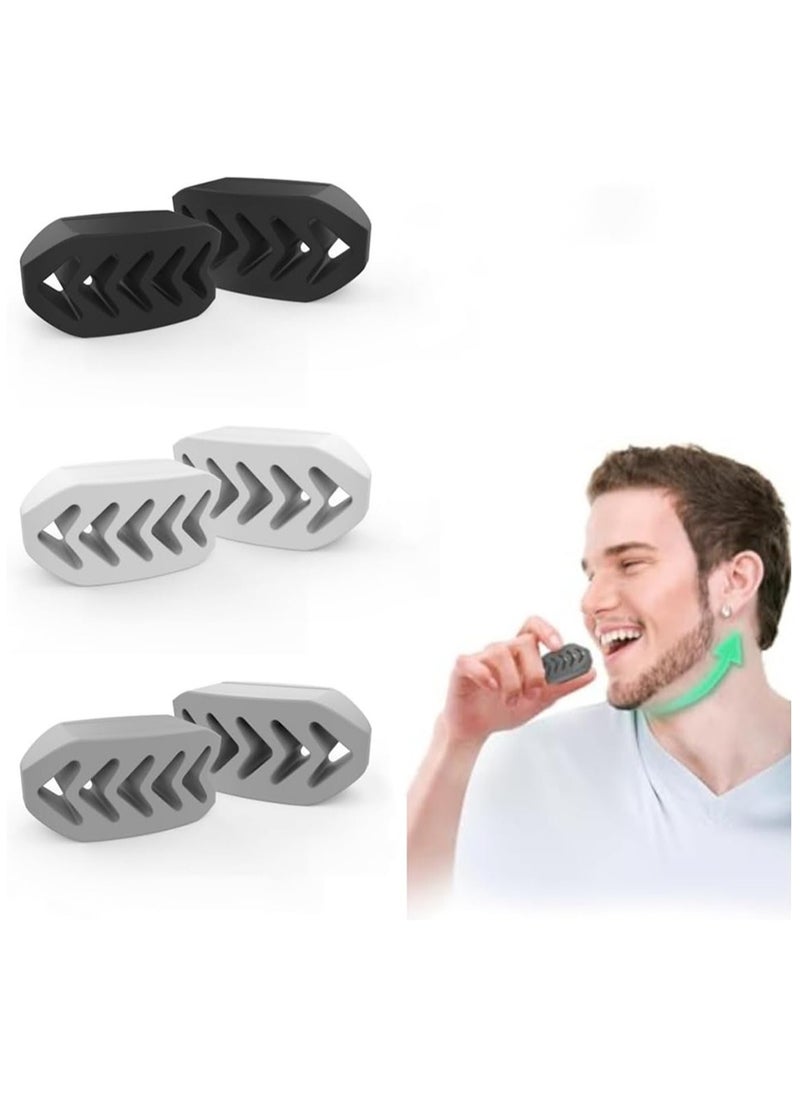 Generic 6PCS Jaw Exerciser Ball Face Slimmer Silicone Jawline Exerciser Facial Muscle Strengthening Jaw Trainer Face Exerciser for Unisex  - Image 1