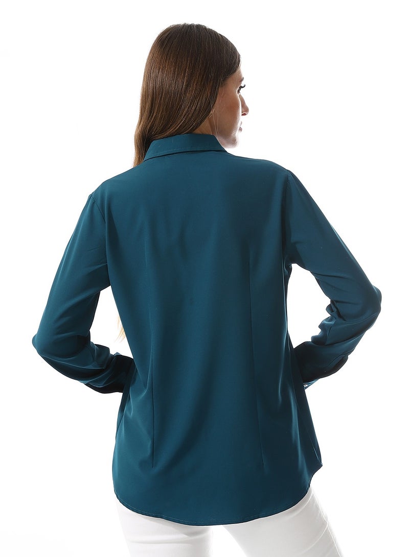 Master Jeans Women’s Casual Long Sleeves Shirt - Image 3