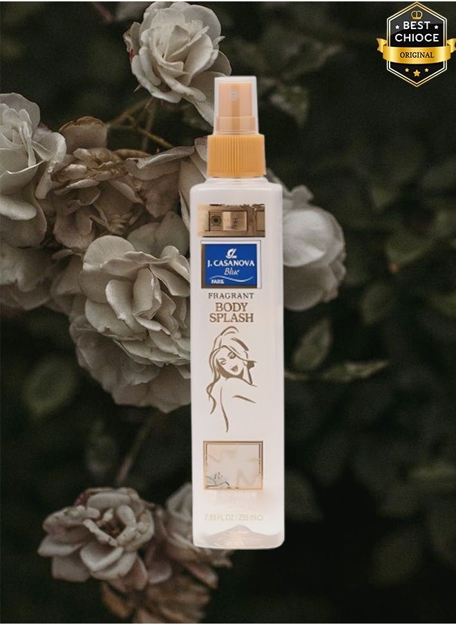 10 قطع معطر الجسم المسك الابيض 235 مل