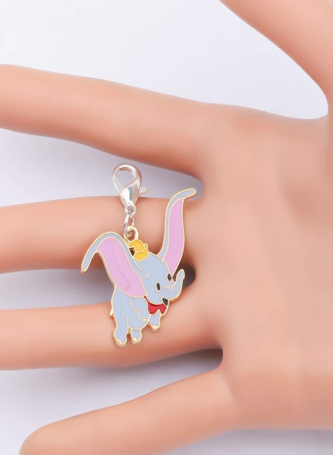 AKTAP Funny Fly Elephant Inspired Zipper Charm for Hand Bag Purse Fly Elephant Pendant for DIY Jewelry Making (Fly Elephant Zipper Keychain) - Image 5