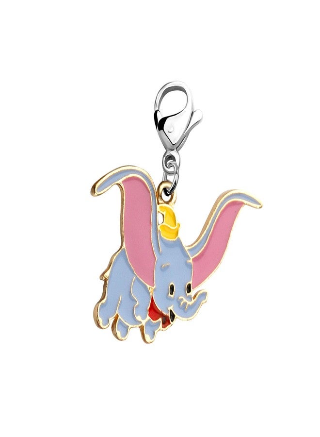 AKTAP Funny Fly Elephant Inspired Zipper Charm for Hand Bag Purse Fly Elephant Pendant for DIY Jewelry Making (Fly Elephant Zipper Keychain) - Image 1