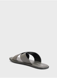 Robert Wood Cross Strap Sandals  - Image 3