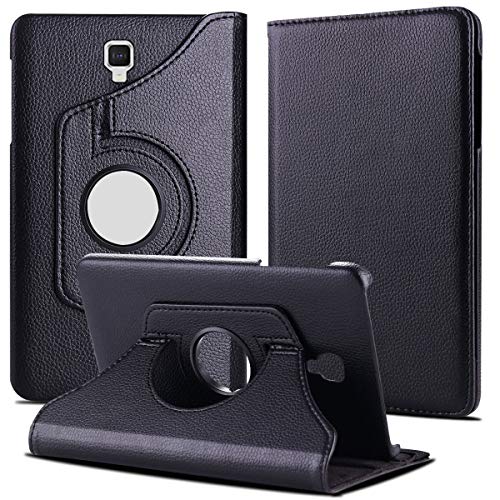 TGK Rotating Cover for Samsung Galaxy Tab A 10.5 inch 2018 (SM-T590/ T595/ T597) Black 360 Degree Smart Leather Case - Image 1