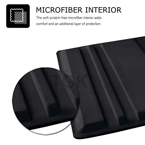 TGK Rotating Cover for Samsung Galaxy Tab A 10.5 inch 2018 (SM-T590/ T595/ T597) Black 360 Degree Smart Leather Case - Image 4