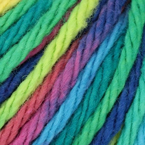 Lily Sugar'n Cream Super Size Ombres Yarn, 3 oz, Psychedelic, 1 Ball - Image 2