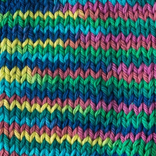 Lily Sugar'n Cream Super Size Ombres Yarn, 3 oz, Psychedelic, 1 Ball - Image 4
