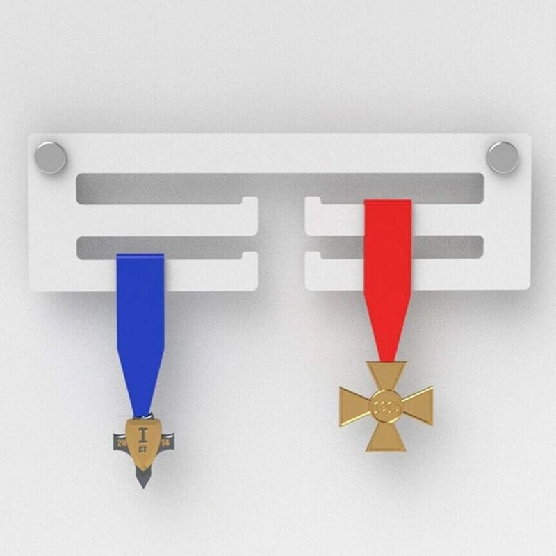 klarako Medal Hanger Awards Holder Display Rack for Medals Use for All Sports Acrylic Medal Hanger Holder, Race Medal Display Holder, Running Medal Hangers - Image 4