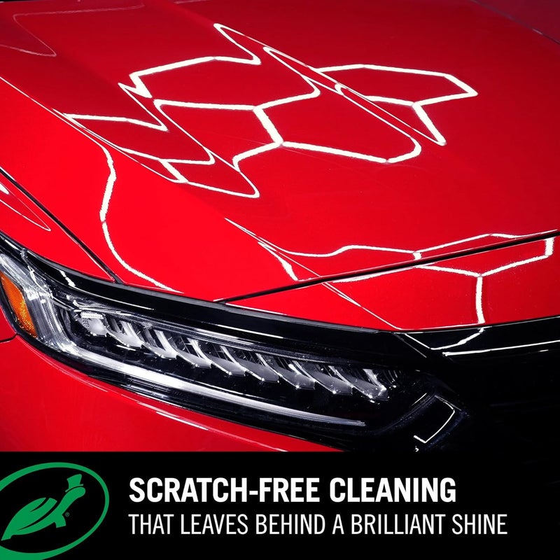 TurtleWax Hybrid Solutions Ceramic Car Wash and Wax, Gentle pH Neutral Car Cleaner with Extreme Water Beading Paint Protection, High Gloss Spot-Free, Car Wax Shine, Fruity Scent, 48 oz (Pack of 2) - Image 3
