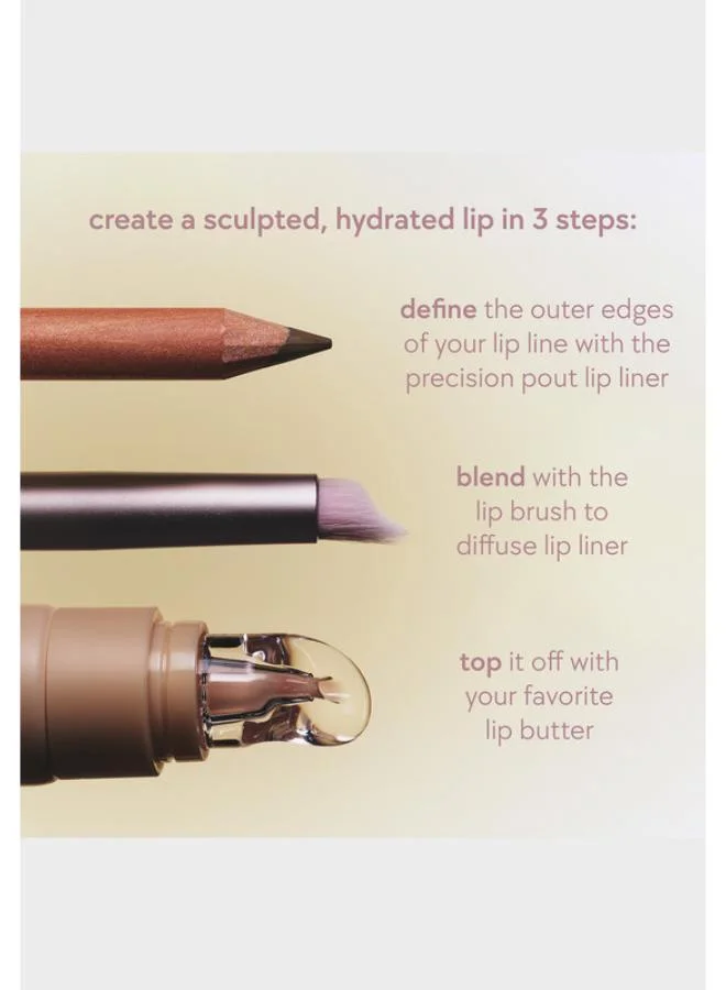 Kylie Cosmetics Moody Nude Precision Pout Lip Liner Pencil - 743 - Moody Nude, 1.14g for Women | Best Price UAE