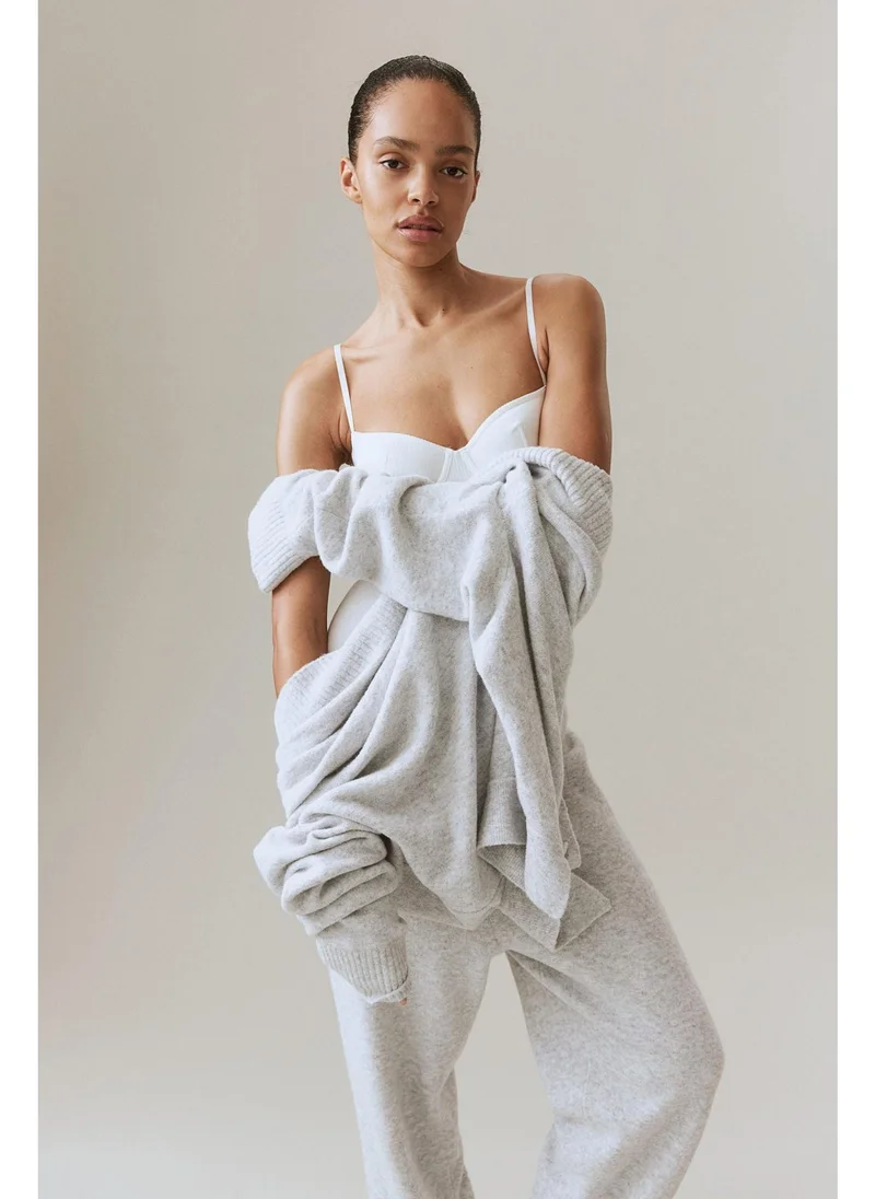 اتش اند ام Fine-knit collared jumper