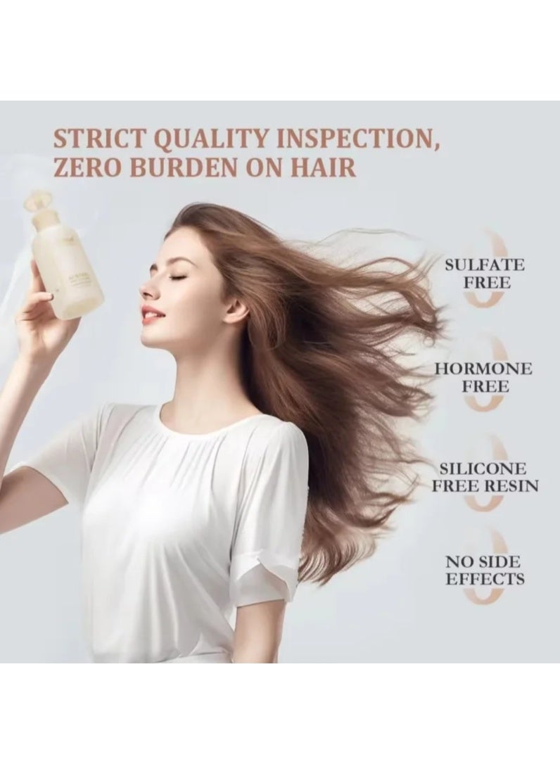 Bremod Premium Hair Keratin Complex Treatment Shampoo Conditioner Care Sulfate Silicone Free 350ML - Image 5
