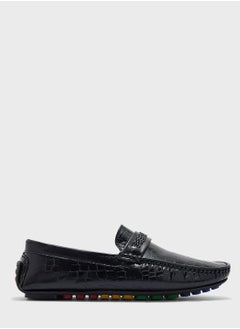 Snake Print Formal Loafers