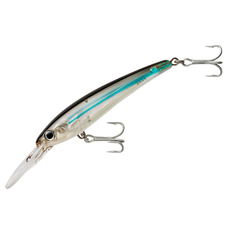 Bomber Lures Certified Depth Saltwater Grade Fishing Lure Fishing Gear and Accessories 6 Silver Mullet BSWCD25341