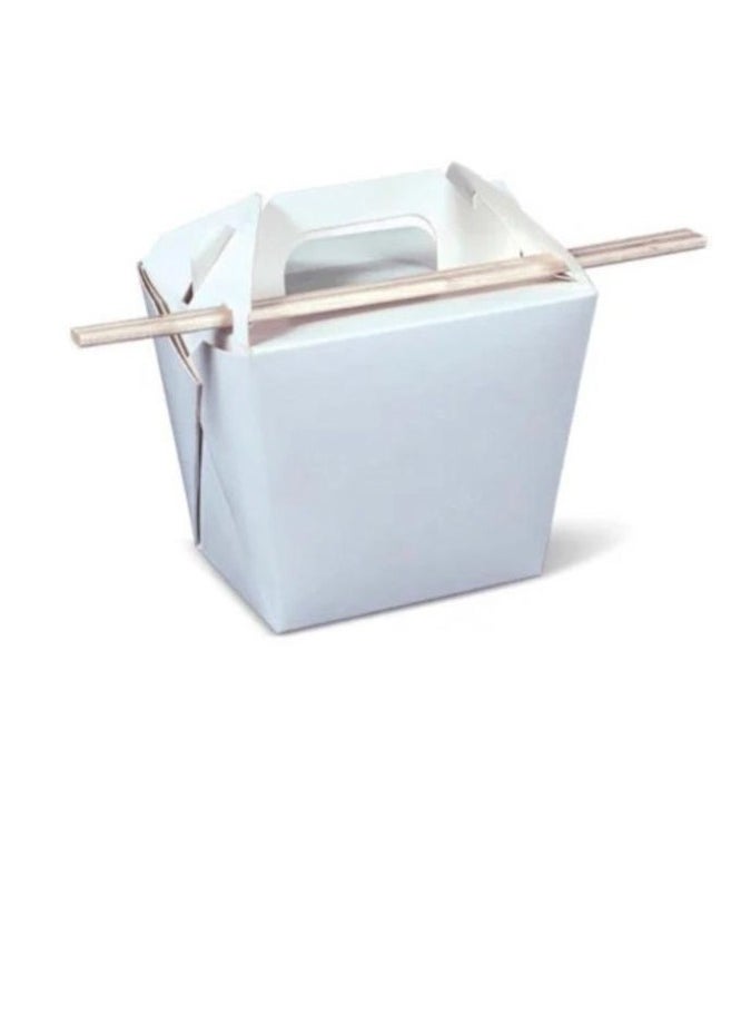 SKP Plastic Paper Bag with Wire Handle – 28 oz (25 pcs) 