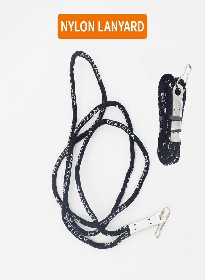 برو بيروس صفارة بروبيروس® قطعتين عالية الصوت لمدرب رياضي، صفارات رياضية مع حبل، صفارة لمدرب كرة القدم، حكم الملاكمة (أسود وأصفر) - Image 4