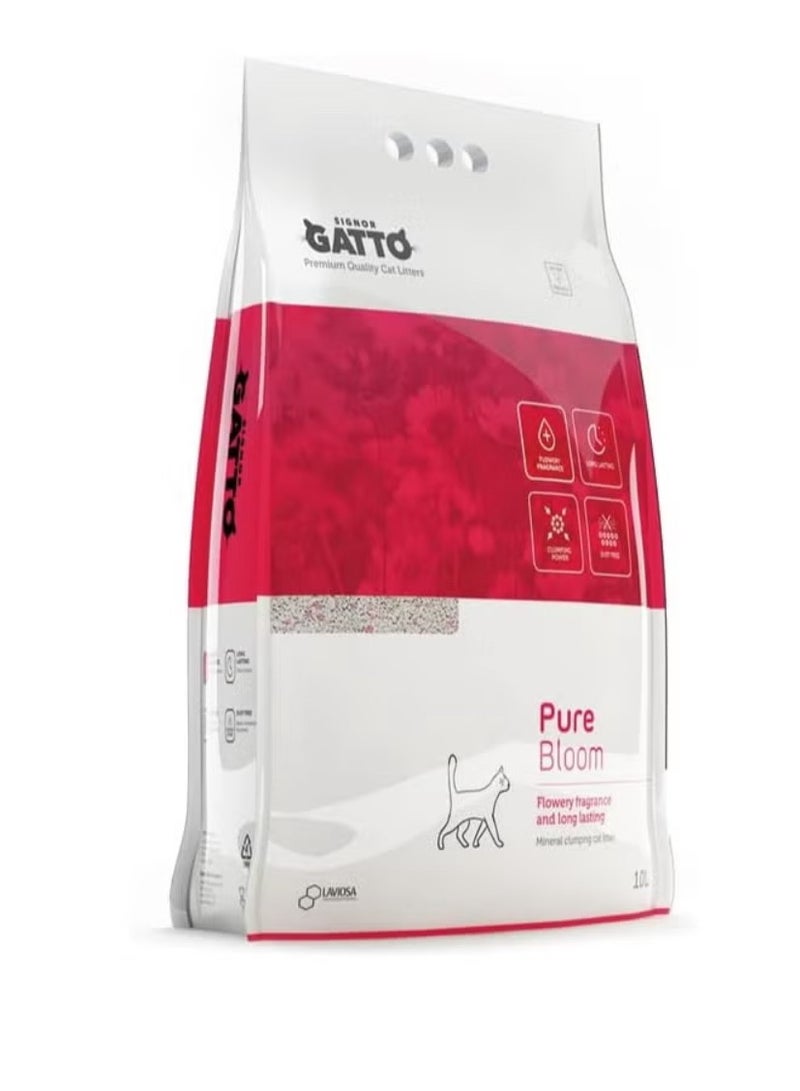 Signor Gatto Pure Bloom Micro Cat Litter 10L - Image 1