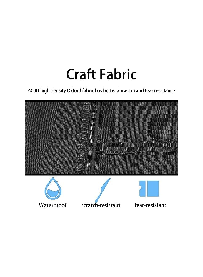 PROMASS promass 13 Pockets Tool Roll Wrench Roll Pouch, Tarp Wrench Roll Organizer, Portable Tool Pouch for Electrician, Plumber, Carpenter, or Mechanic  - Image 3