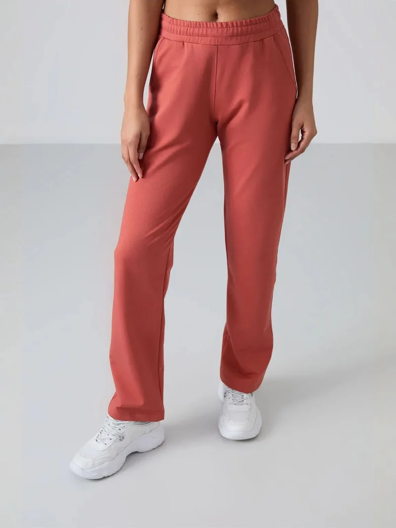 تومي لايف TOMMY Women’s Straight-Leg Fleece Sweatpants
