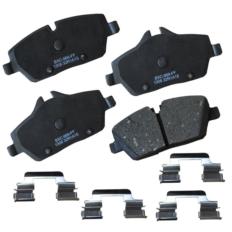 Bendix Premium SBC1308 Ceramic Front Brake Pads for Mini Cooper 2024-2007 - Image 3