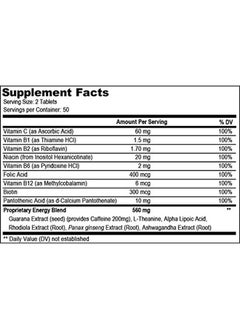 Weyland Brain Nutrition Weyland: Energy - Complimentary Formula w/Botanically Sourced Caffeine, Complete B-Complex and Energy Supportive Herbs  - Image 4