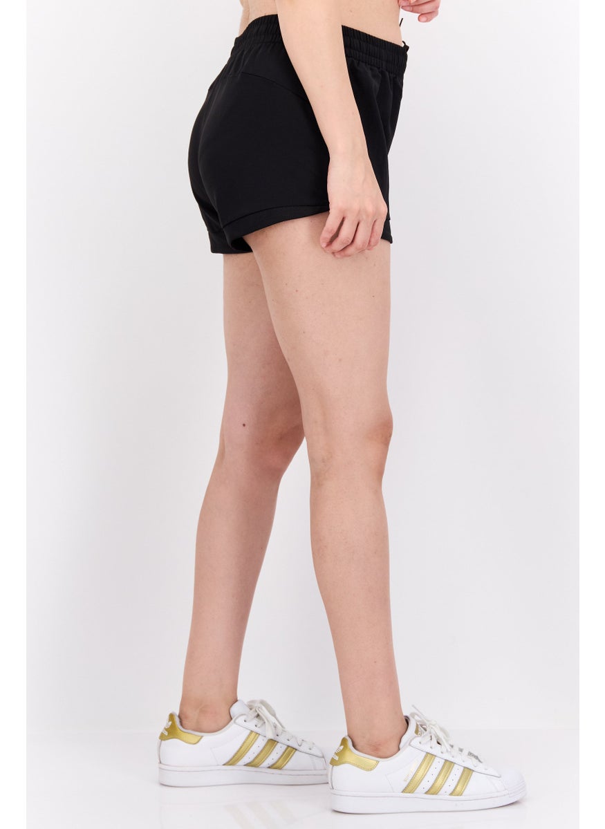 PUMA Women Regular Fit Running Shorts, Black  - Image 1