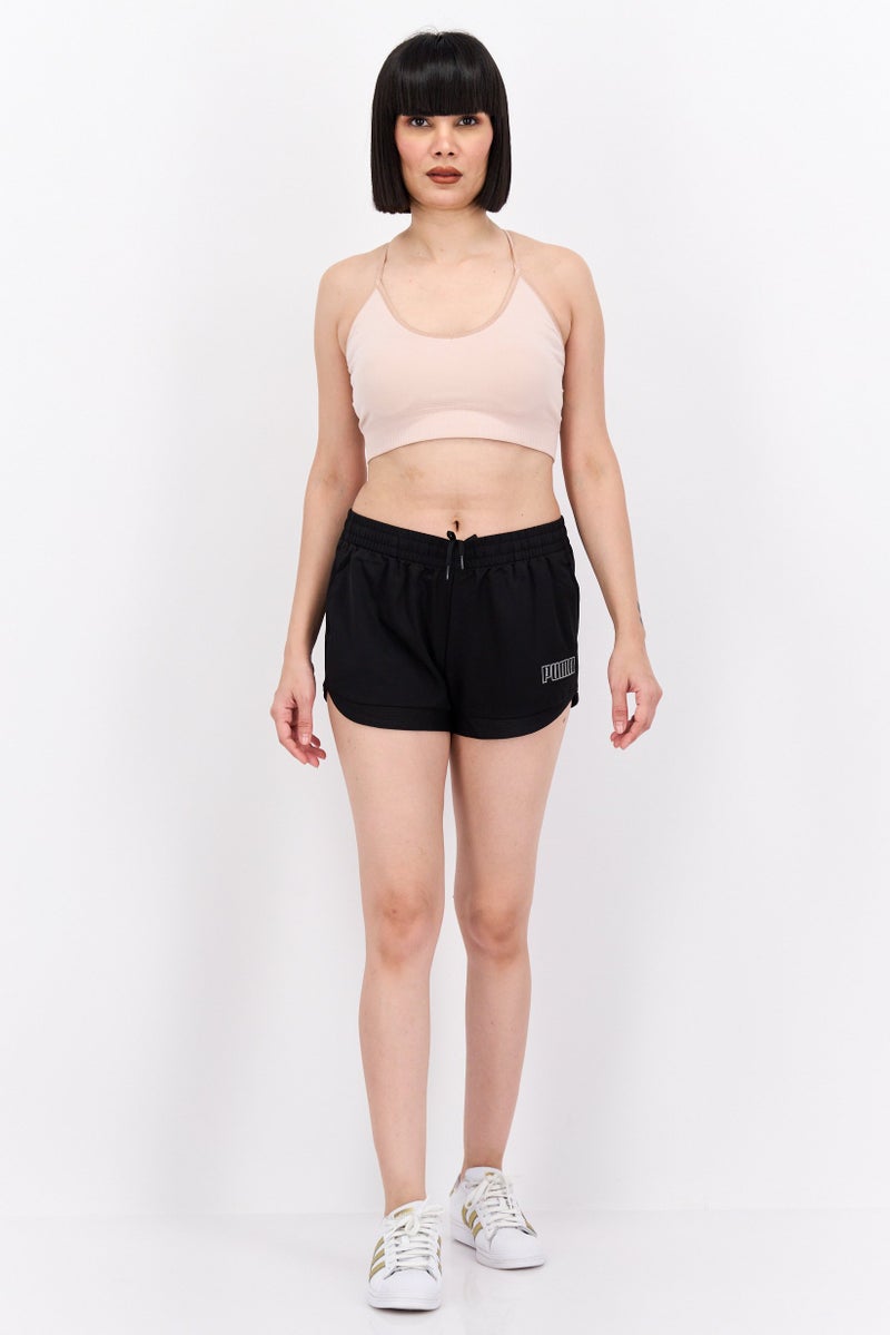PUMA Women Regular Fit Running Shorts, Black - Image 4
