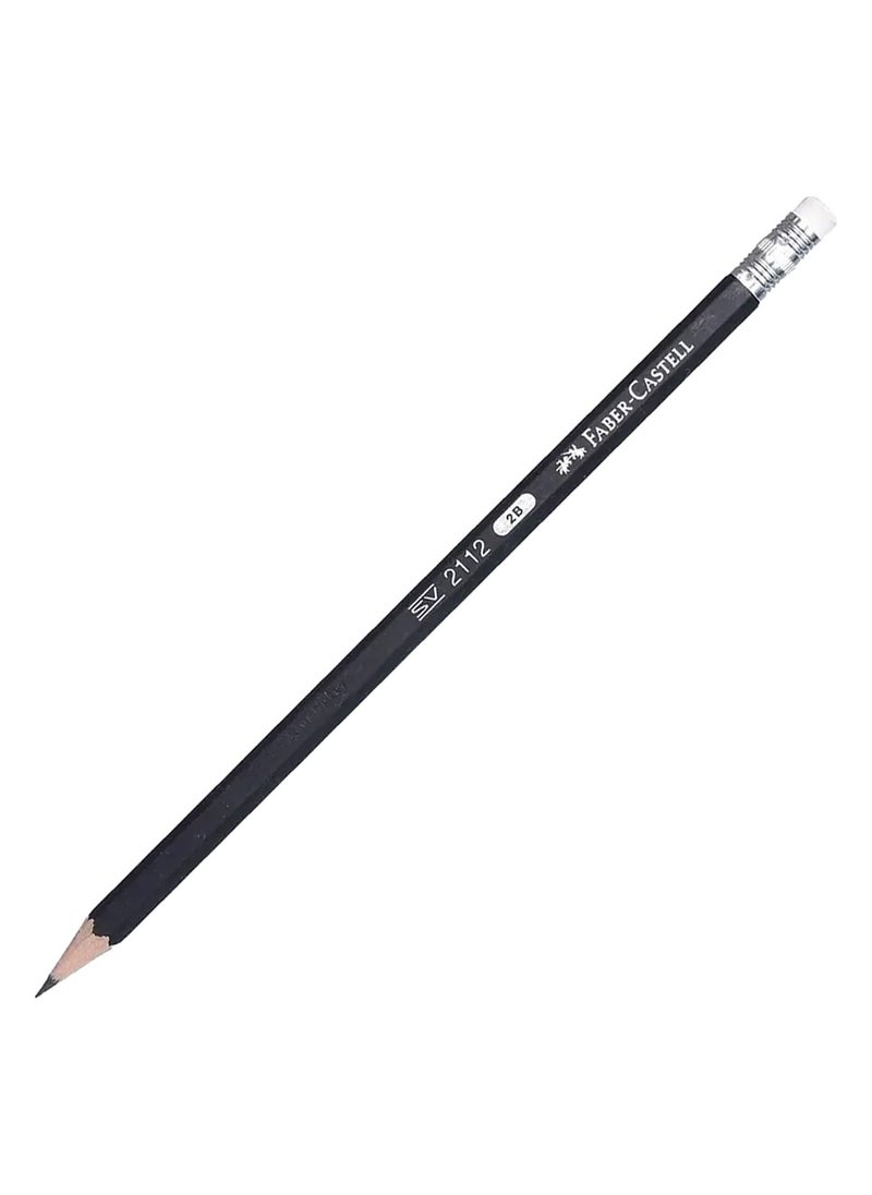 FABER-CASTELL - Fabercastle 2B pencil, box of 12 pencils - Image 1