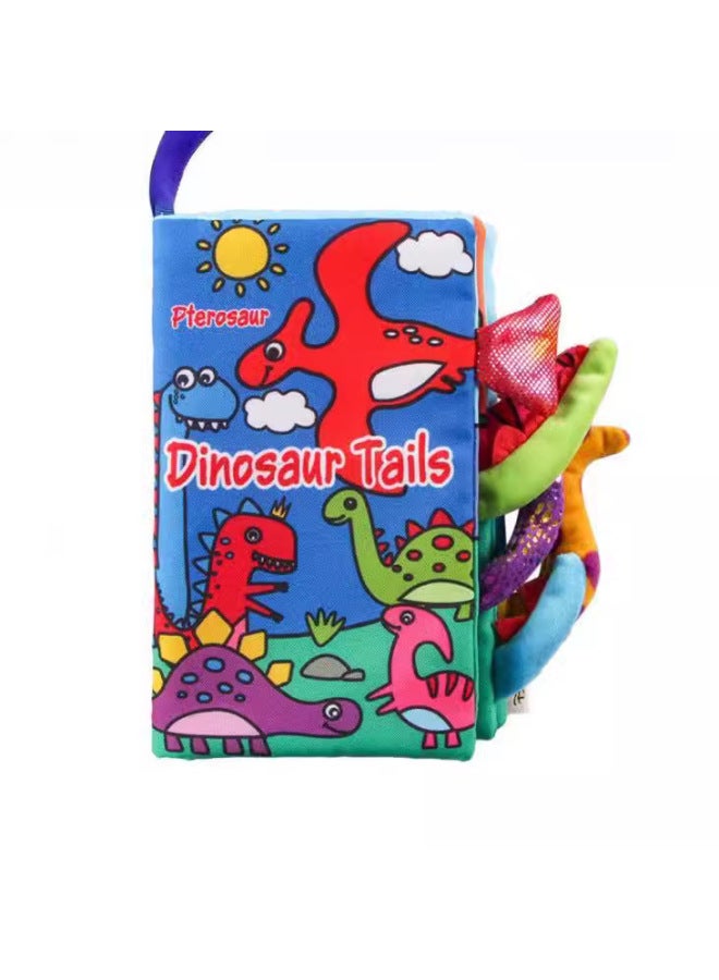 Children's Tail Cloth Book Educational Toy Book Tearable Baby Cloth Book Ringing Paper Enlightenment Book Early Education Toy - Image 3