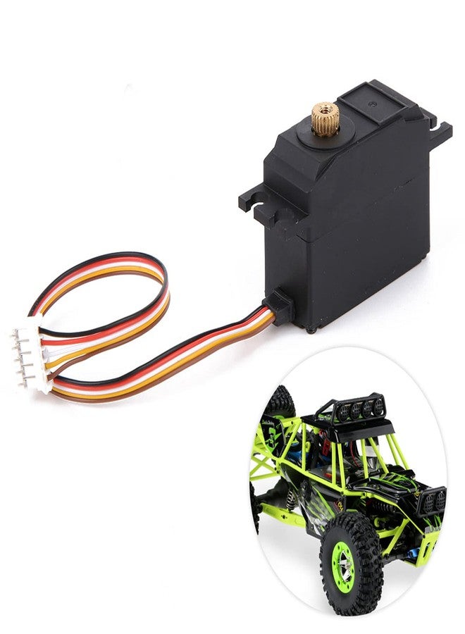Akozon سيرفو أكوزون بلاستيك بريميوم: قطع غيار وترقية لسيارة WLtoys 12428/12427 1/12 RC - خفيف الوزن، سيرفو لهواة التحكم عن بعد - Image 4