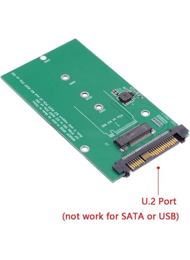 U.2 (SFF-8639) to M.2 NVMe Adapter – M-Key PCIe SSD Converter for Mainboards, Compatible with Intel U.2 SSD Replacement - Image 4