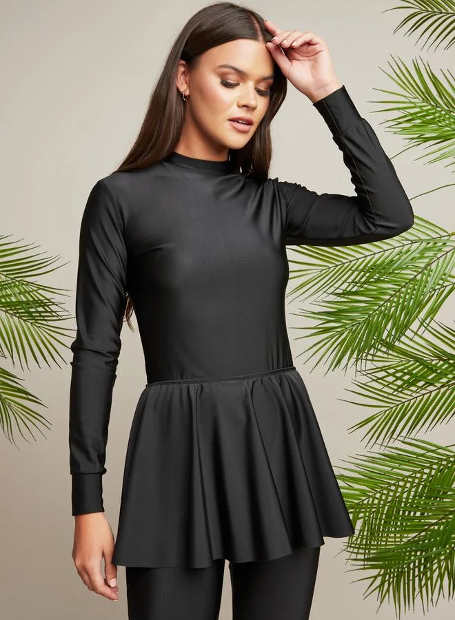 كلوزيت Ruffle Hem Burkini