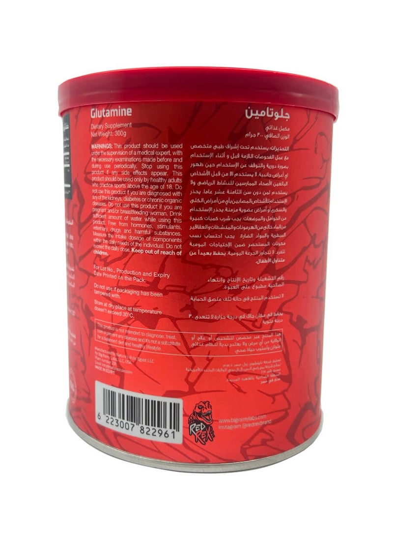 RED REX Glutamine 5000 mg - 60 serving - 300 gm - Unflavored  - Image 3