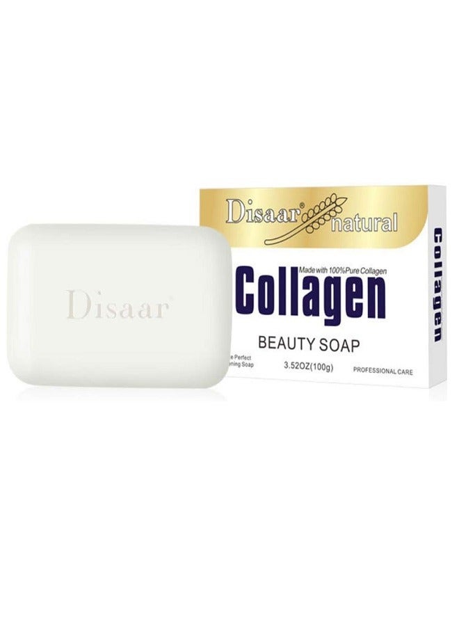 Disaar Natural Collagen Beauty Soap 100g - Image 1
