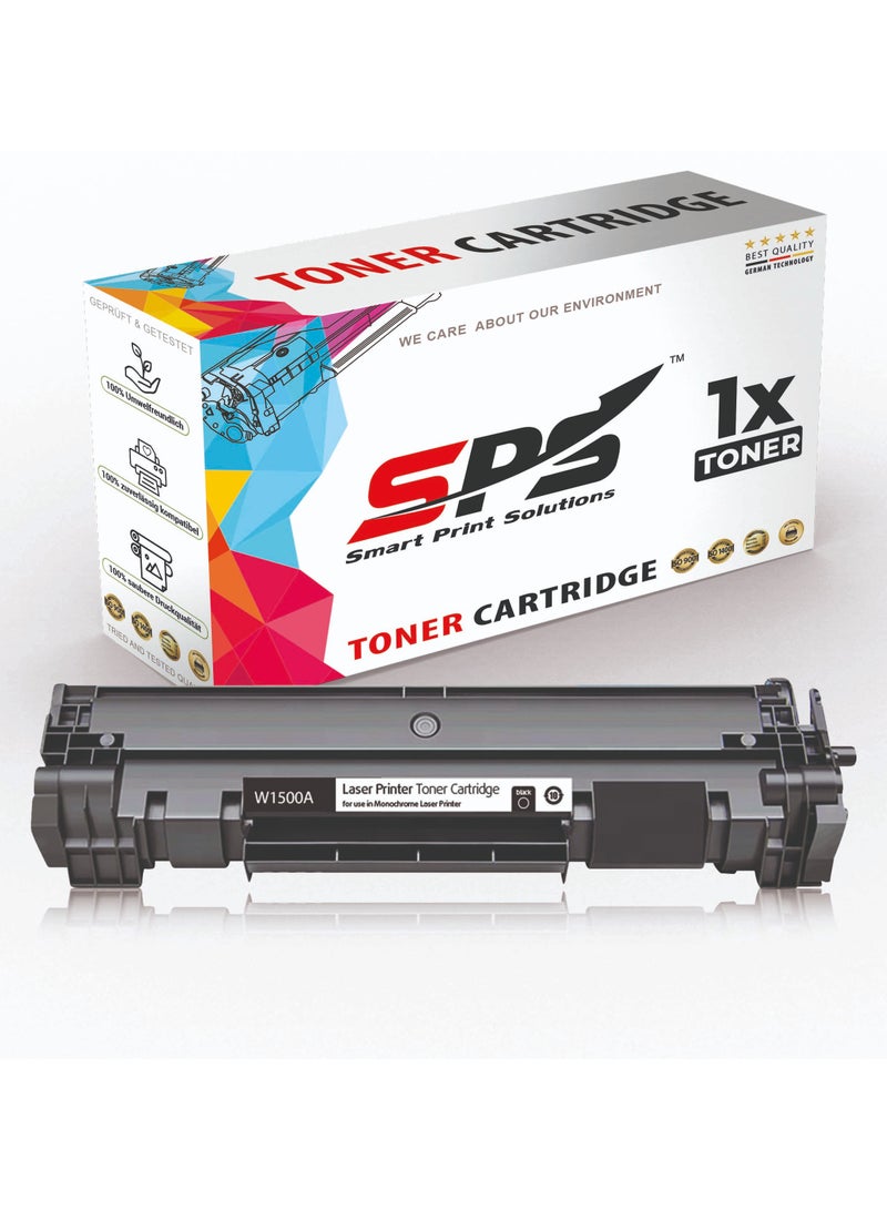 Smart Print Solutions SPS Compatible Toner Cartridges for HP | W1500A 150A | 1x Black | 975 Pages - Image 1