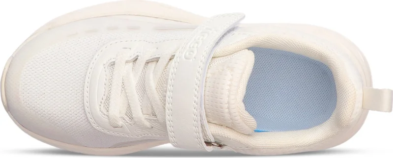 VICCO Unco Lightweight Unisex Kids White Sneaker