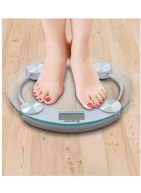 Round digital scale up to 180 kg