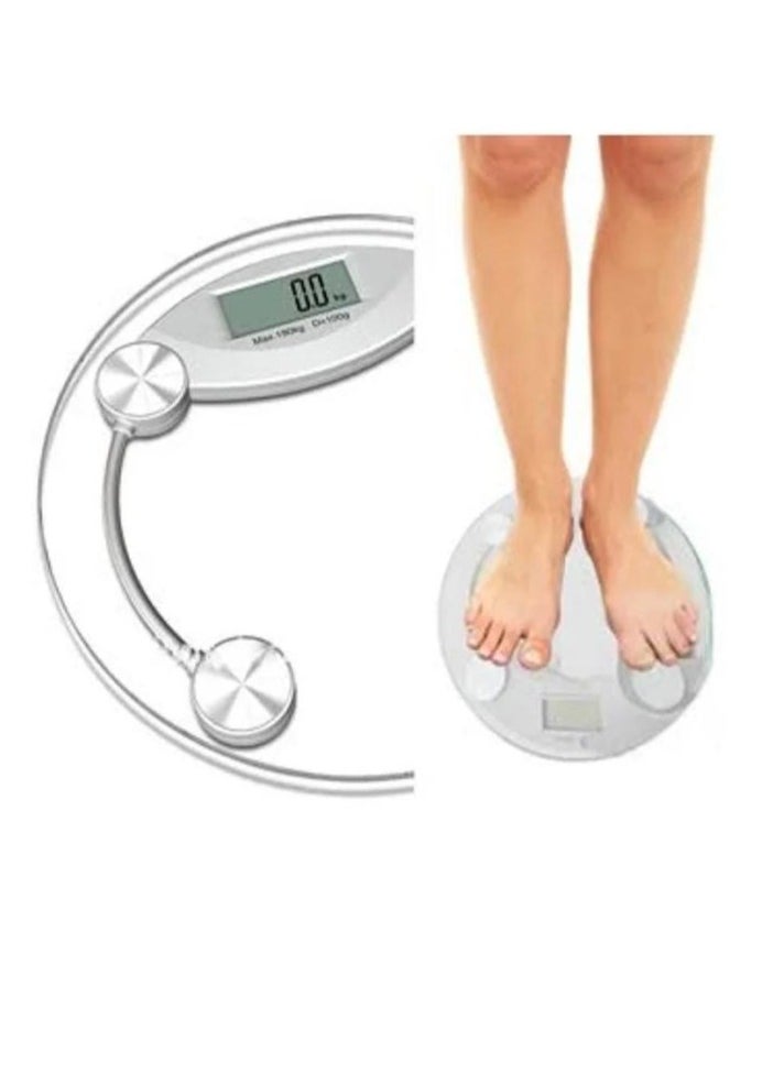 Round digital scale up to 180 kg