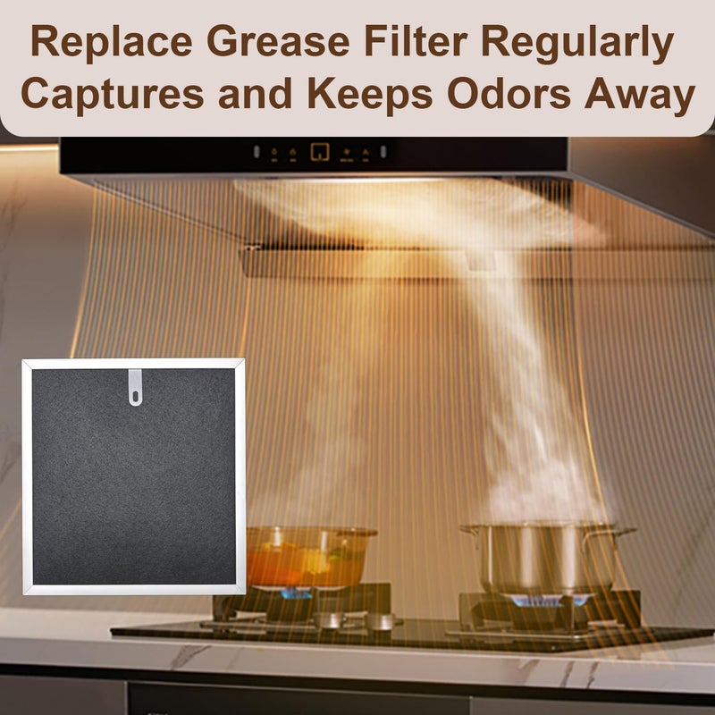 beaufan 2 Pack CHA12 Charcoal Carbon Filter Compatible with CDA Range Hood Models: ECN62/72/92, ECP62/72/82/92/102/112, EKPK90 - Image 4