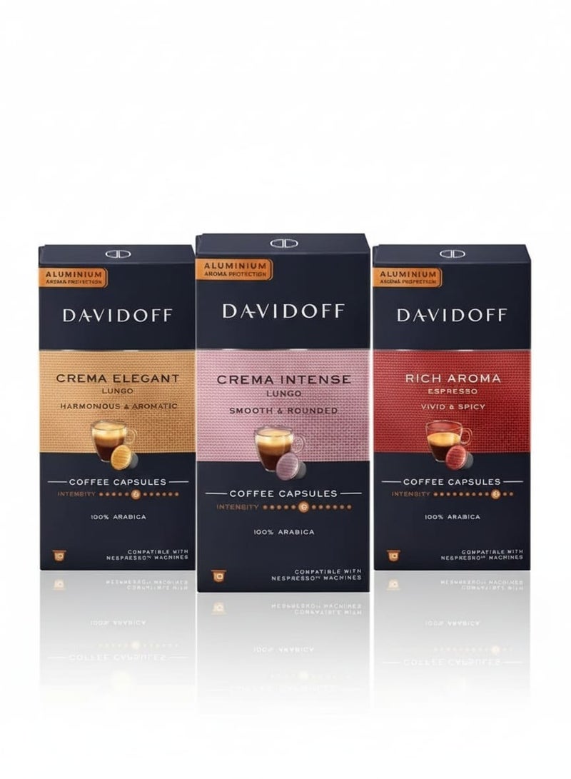 دافيدوف مجموعة كبسولات قهوة : تجربة قهوة فاخرة لآلة نسبريسو الخاصة بك - Image 1