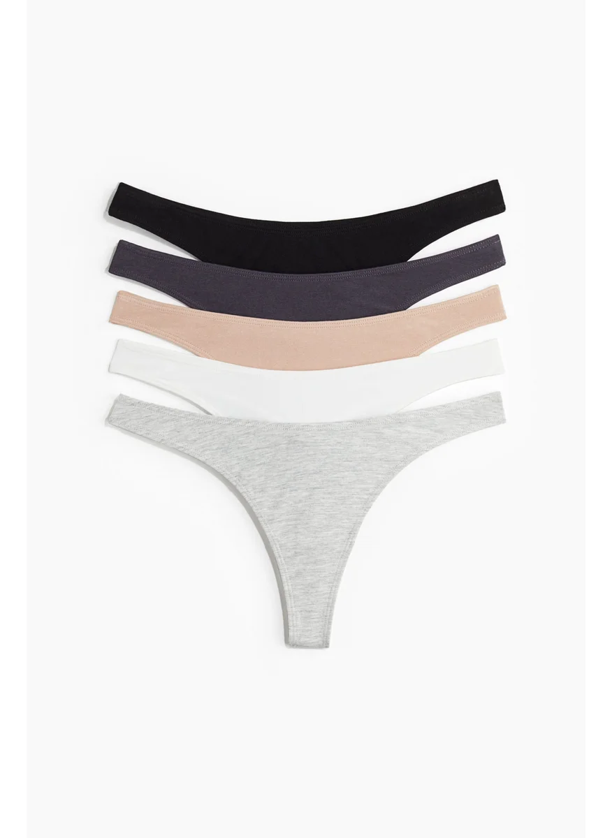 اتش اند ام 5-Pack Cotton Thong Briefs