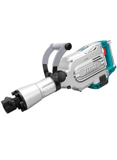 TOTAL Total Demolition Breaker Jack Hammer 1700W, 45J Impact Force, 1400bpm, 16KG, HEX Chuck System, Includes 2 Chisels & Extra Carbon Brushes – TH215456, Heavy Duty for Concrete & Stone  - Image 2