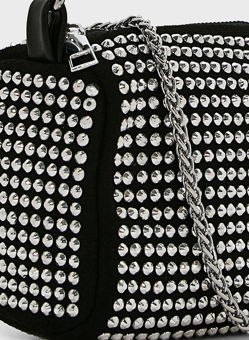 Ginger Studded Small Pouch