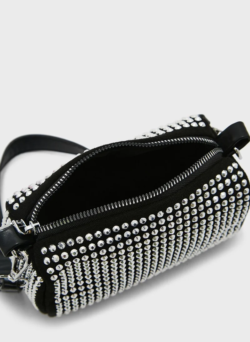 Ginger Studded Small Pouch