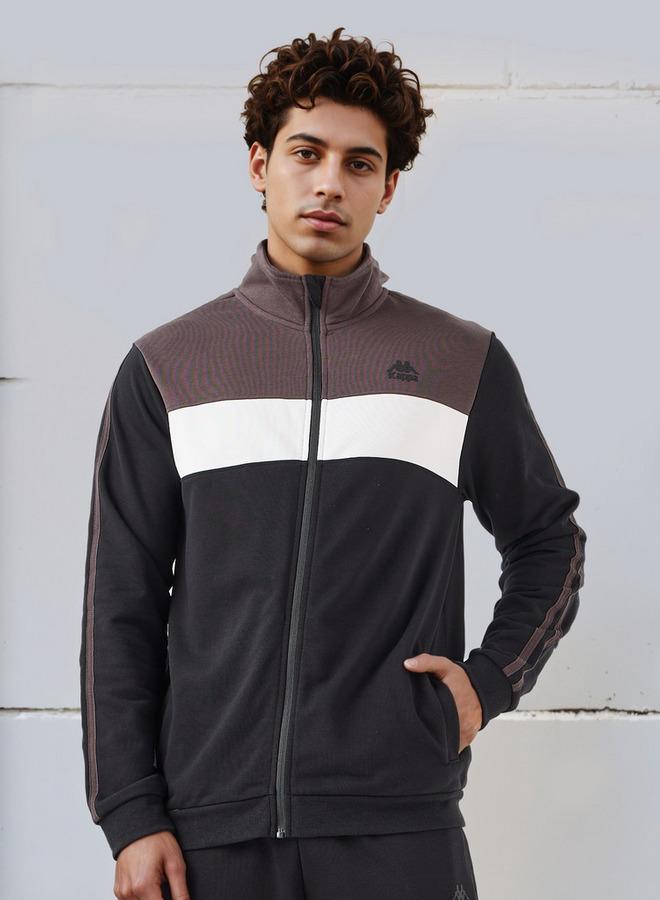 Kappa Men Regular Fit Colourblock Hoodie - Image 1