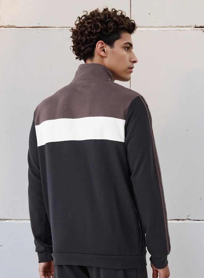 Kappa Men Regular Fit Colourblock Hoodie - Image 3