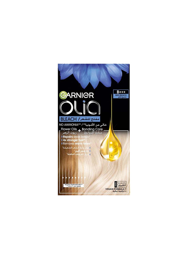 garnier Olia Bleach B+++Max Bleach No Ammonia, Flower Oils + Bonding Care-75g - Image 1